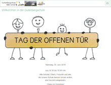 Tablet Screenshot of gutenbergschule-lahr.de